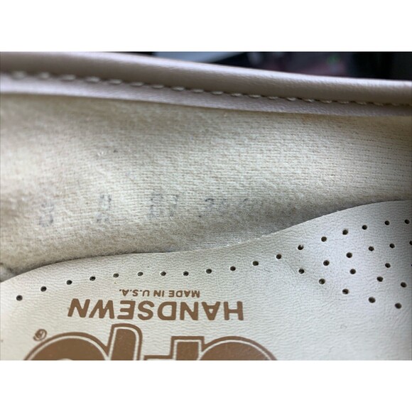 SAS Siesta Lace Up Loafer Comfort Shoes Women's Size 8 N Handsewn Mocha USA - Picture 15 of 15